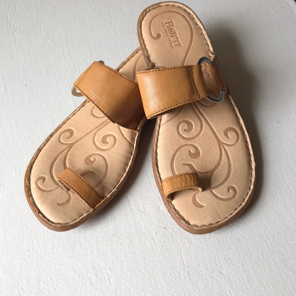 born toe loop sandals